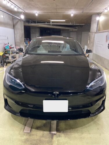 リアルガラスコート classM　TESLA モデルS